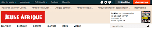 Jeune Afrique -WordPress