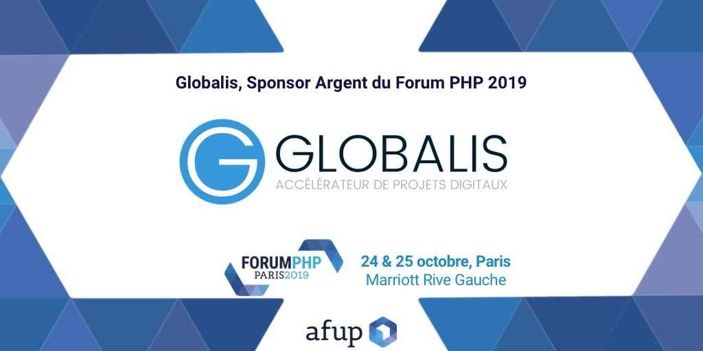Globalis, sponsor argent du forum PHP 2019.