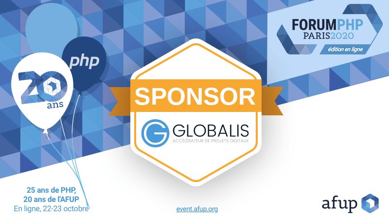 Globalis sponsor du Forum PHP 2020