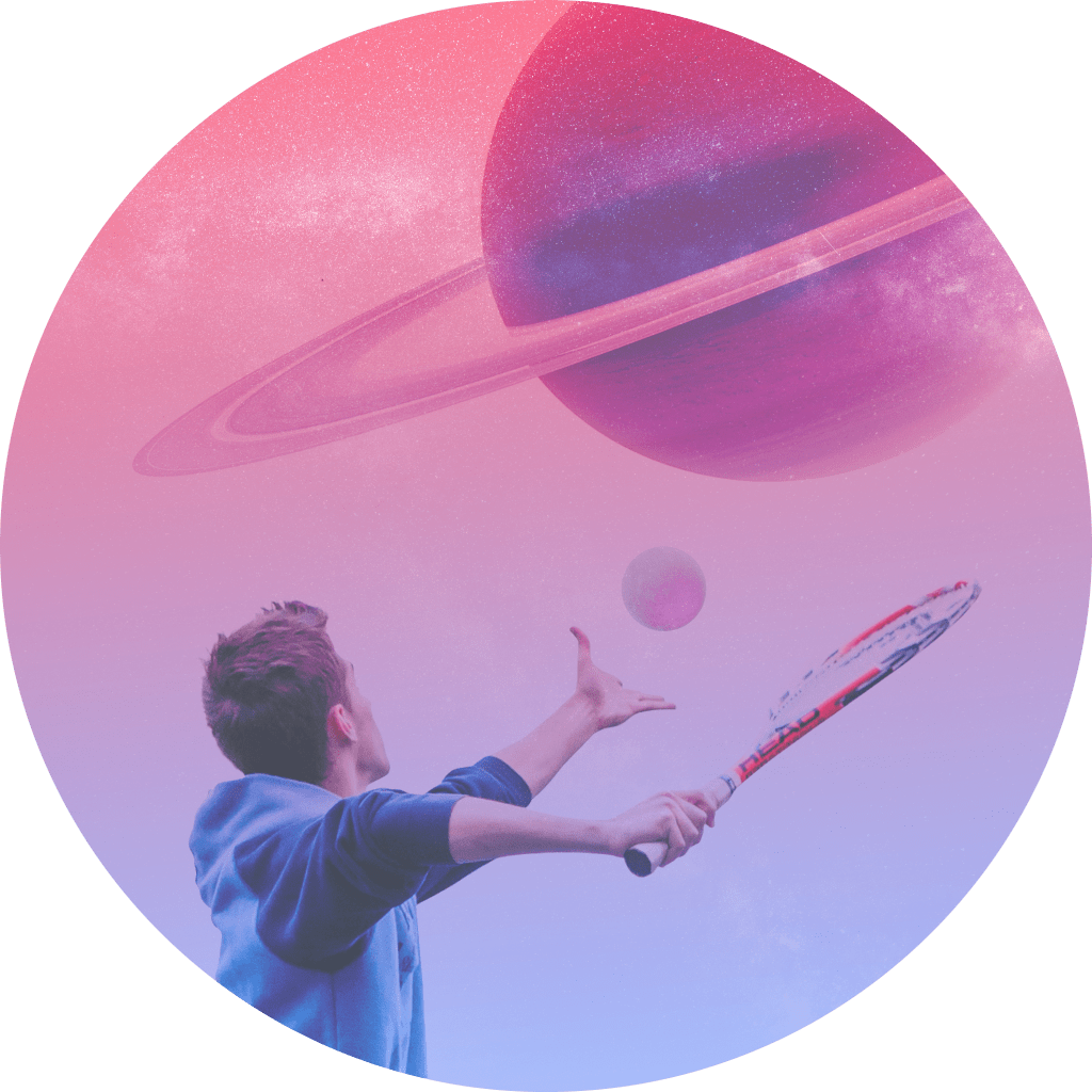 Tennis entre planètes